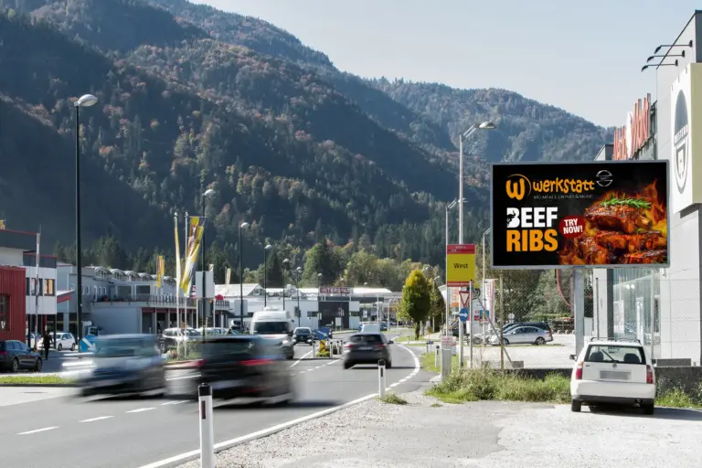 LED-Video-Wall | Wörgl Mediaweb Tirol | Digitale Out-of-Home-Werbung (DOOH)
