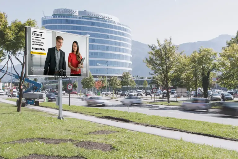 LED-Video-Wall | Dornbirn-Messepark Mediaweb Tirol | Digitale Out-of-Home-Werbung (DOOH)