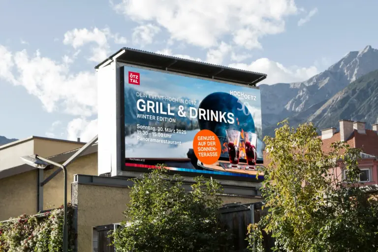 LED-Video-Wall | IKB-Westbahnhof Mediaweb Tirol | Digitale Out-of-Home-Werbung (DOOH)