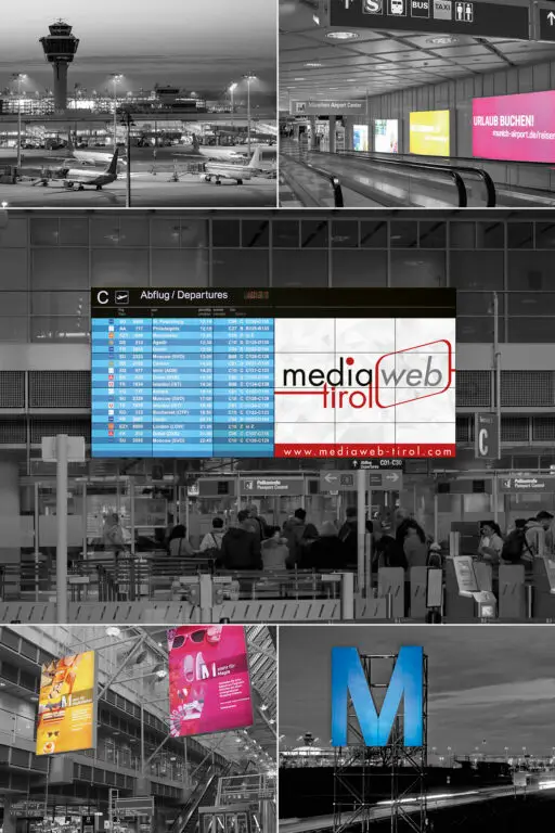 München Flughafen Mediaweb Tirol