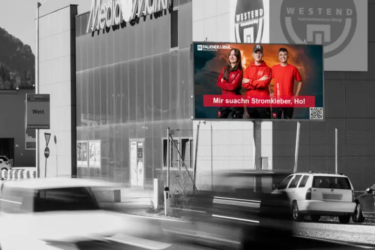 LED-Video-Wall | Wörgl Mediaweb Tirol | Digitale Out-of-Home-Werbung (DOOH)